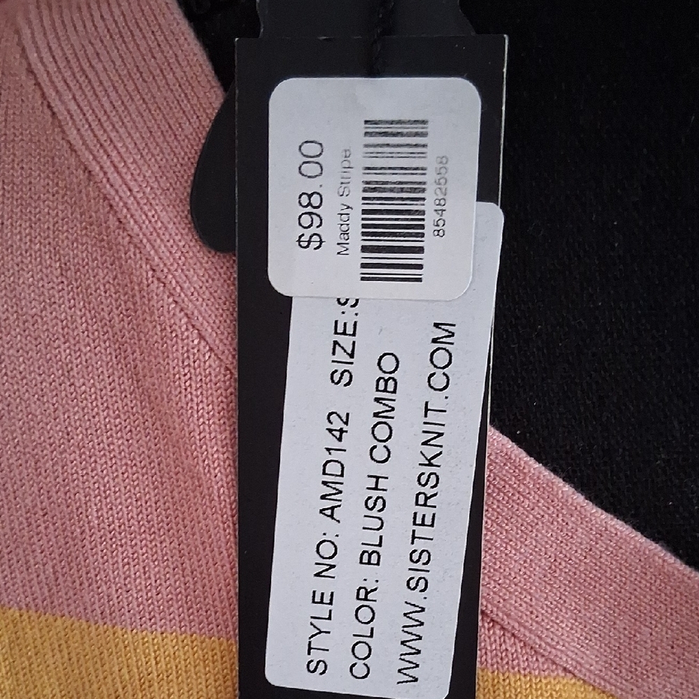 Striped Multicolor Sweatshirt - Picture 3 of 4